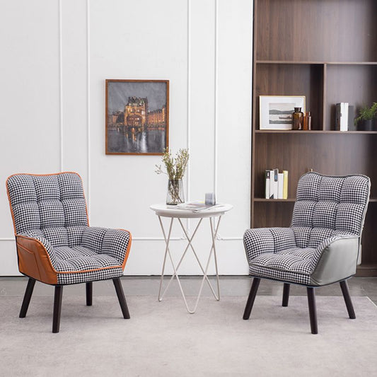 Silla de oficina sin brazo moderno sin silla de escritorio ergonómico angustiante