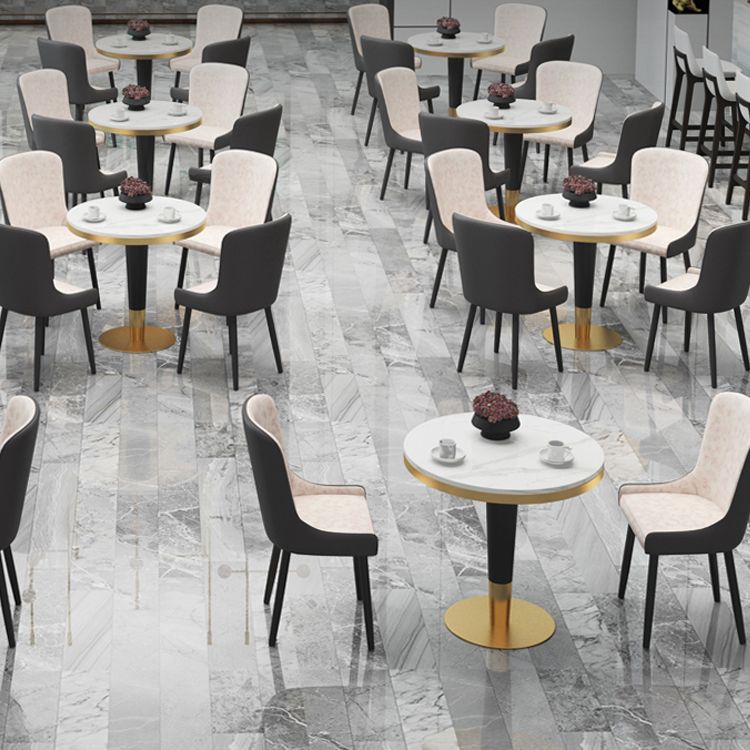 1/2/3/4/5 Pcs Metal Modern Dining Set with Round Dining Table Dinette Set Clearhalo 'Dining Room Sets' 'Dining Tables & Seating' 'dining_room_set' 'furn' 'furn_dining_room_set' 'Furniture' 'furniture_dining_room_set' 'Kitchen & Dining Furniture' 'kitchen&dining_furn' 'kitchen' 1200x1200_150c233a-c1d2-44eb-ad7a-e8b049dc2fec