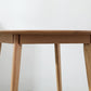 Contemporary Round Dining Room Table Oak Solid Wood Table for Home Use Clearhalo ' dining_table' 'Dining Tables & Seating' 'Dining Tables' 'furn' 'furn_dining_table' 'Furniture' 'furniture_dining_table' 'Kitchen & Dining Furniture' 'kitchen&dining_furn' 'kitchen' 'kitchen_dining_table' 1200x1200_150c606d-1a3f-4244-9b5d-daefb6984971