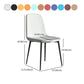 Contemporary Style Chair Kitchen Armless Chairs with Metal Legs Clearhalo 'Dining Chairs' 'Dining Tables & Seating' 'dining_chair' 'furn' 'furn_dining_chair' 'Furniture' 'furniture_dining_chair' 'Kitchen & Dining Furniture' 1200x1200_150d539c-e1bd-4105-8d5e-8796f2bacb4e