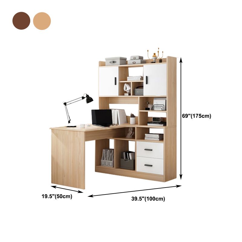 Contemporary Home Credenza Desk Rectangular Wooden Writing Desk Clearhalo 'furn' 'furn_office_desk' 'Furniture' 'Office Desks' 'Office Furniture' 'office_desk' 1200x1200_150d8b5a-abf2-421b-8b52-bbb8b7fbe806