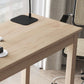 19 "W Hedendaags Writing Desk Solid Wood Natural Office Desk