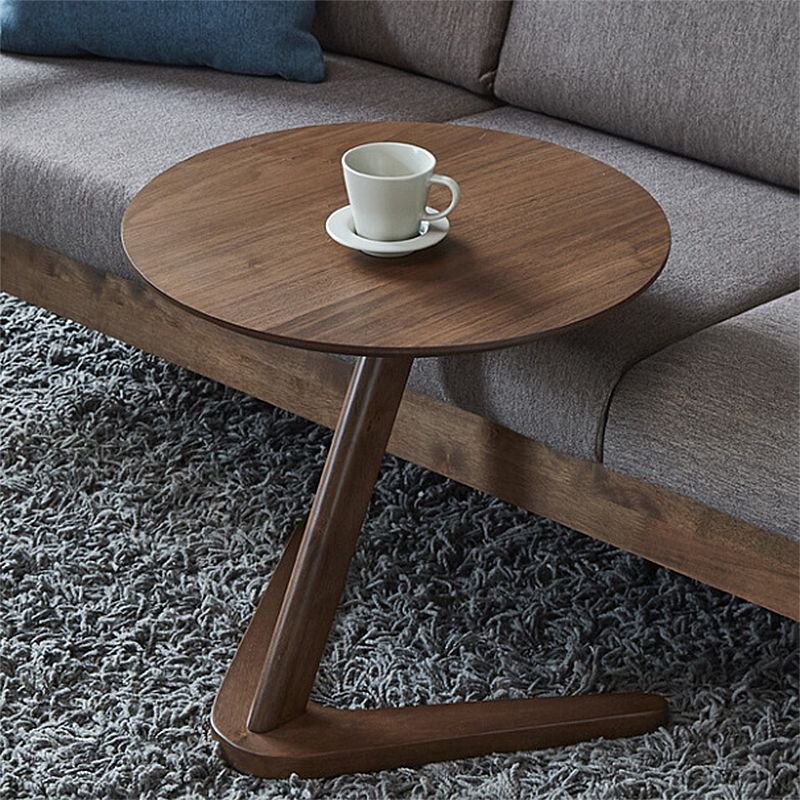 Scandinavian Rectangular Sofa Side Table C Shape Wood End Table Clearhalo 'Coffee & Accent Tables' 'End & Side Tables' 'end_side_tables' 'furn' 'furn_end_side_tables' 'Furniture' 'Living Room Furniture' 1200x1200_150f82f6-91b8-43a7-8129-08c0a85886ca