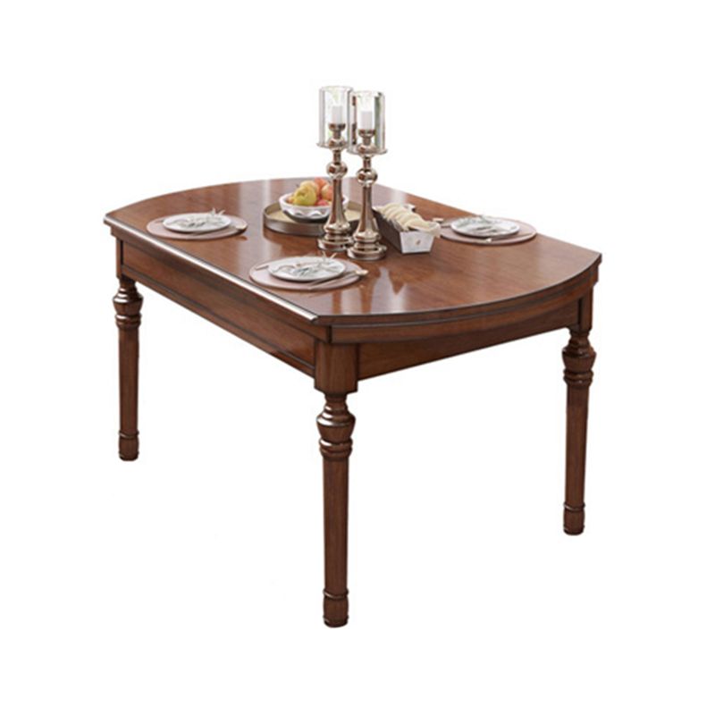 5/7 Stücke rustikaler Stil Massivholz 4 Beine Esset für Zuhause