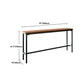 Industrial Rectangle Solid Wood Bar Table Set 1/3/4/5/9 Pieces Counter Table with Stools Clearhalo 'Bar Furniture' 'furn' 'furn_home_bar_bar_sets' 'Furniture' 'Home Bars & Bar Sets' 'home_bar_bar_sets' 'Kitchen & Dining Furniture' 1200x1200_15106925-1ef2-4f64-9ee6-e07954fefefa