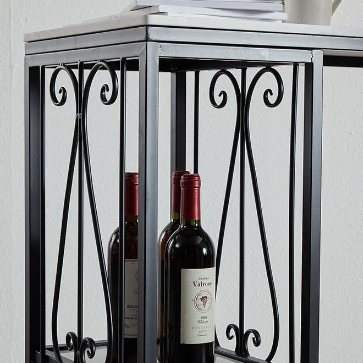 Industrial Style Bar Table Stone Top 42-inch Height Pub Table for Living Room Clearhalo 'Bar Furniture' 'Bar Tables' 'bar_tables' 'furn' 'furn_bar_tables' 'Furniture' 'furniture_bar_tables' 'Kitchen & Dining Furniture' 1200x1200_151820e8-5b8d-4256-8ab4-27aadd74879a