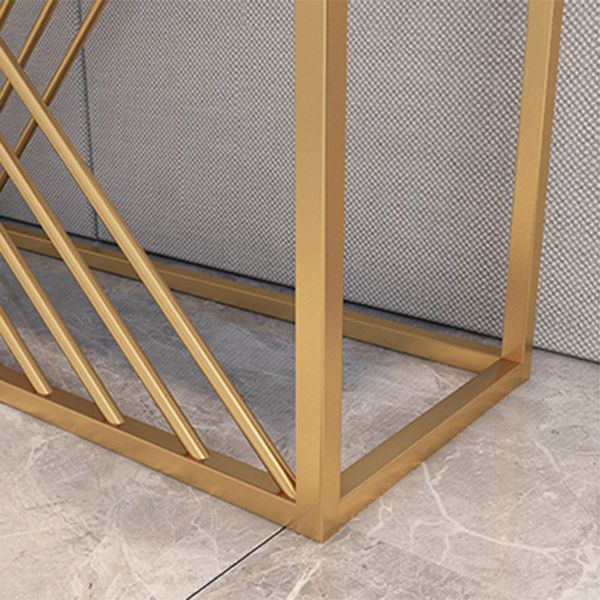 Mesa de sofá de consola de mármol contemporánea Tabla final resistente a las manchas de rectángulo para el salón