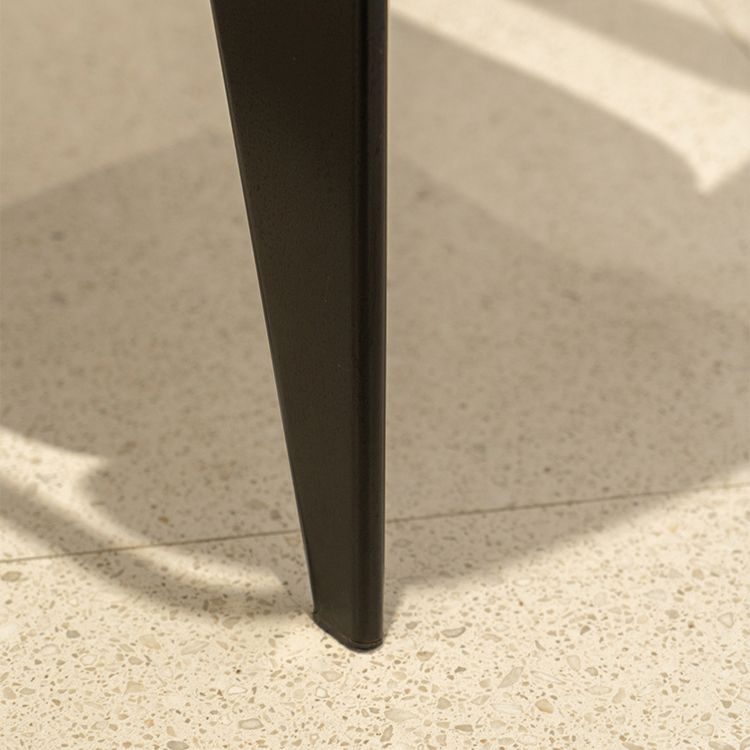 Contemporary Metal Dining Room Chairs Open Back Dining Side Armchair for Home Use Clearhalo ' kitchen&dining_furn' 'Dining Chairs' 'Dining Tables & Seating' 'dining_chair' 'Furniture' 'furniture_dining_chair' 'Kitchen & Dining Furniture' 'kitchen' 1200x1200_151b9941-6a89-4e70-be36-ee7934355be7