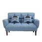 Contemporary Upholstered Chaise Lounge Recessed Arms Chaise Lounge Clearhalo 'Chairs & Seating' 'Chaise Lounge' 'chaise_lounge' 'furn' 'furn_chaise_lounge' 'Furniture' 'Living Room Furniture' 1200x1200_151be692-7688-42cd-bbe9-2b4c94c77b68