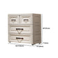 Plastic Storage Cabinet Contemporary Wardrobe Cabinet with Drawer for Home