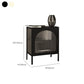 1 Door Industrial Accent Table Nightstand Antique Finish Bed Nightstand Clearhalo 'Bedroom Furniture' 'furn' 'furn_night_stand' 'Furniture' 'night_stand' 'Nightstands' 1200x1200_151ee21b-705a-4ebf-b78b-f6367d71422f