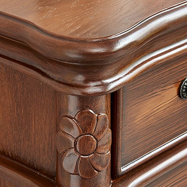 43.7" Tall Rectangular Accent Cabinet 2/3 - Drawer Accent Cabinet - Wood Clearhalo 'Cabinets & Chests' 'cabinets_chests' 'furn' 'furn_cabinets_chests' 'Furniture' 'Living Room Furniture' 1200x1200_15209e81-89b7-4b7d-97c2-c3a6a4b6bfec