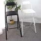 Modern Backrest Folding Counter Stool Iron Balcony Bar Stool with Footrest Clearhalo 'Bar Furniture' 'Bar Stools' 'bar_stools' 'furn' 'furn_bar_stools' 'furniture_bar_stools' 'Kitchen & Dining Furniture' 'kitchen&dining_furn' 'kitchen' 'kitchen_furn' Furniture' 1200x1200_15211a54-c896-49a3-9dbe-25362c4fae28
