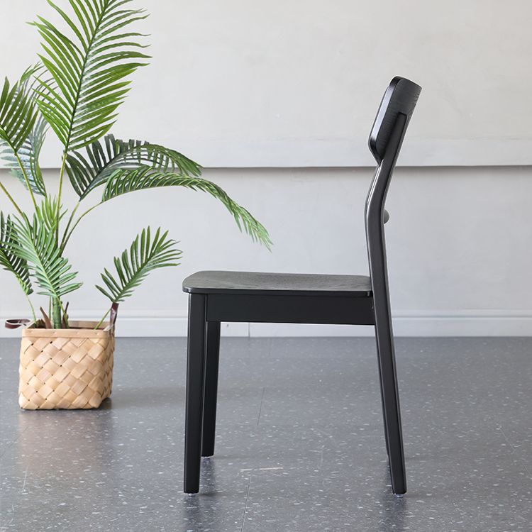 Industrial Home Wood Side Chair Ladder Back Dining Chair (Set of 4) Clearhalo ' kitchen&dining_furn' 'Dining Chairs' 'Dining Tables & Seating' 'dining_chair' 'furn' 'furn_dining_chair' 'Furniture' 'furniture_dining_chair' 'Kitchen & Dining Furniture' 'kitchen' 1200x1200_1521e178-51b2-4231-a8b2-4da5b389ffd0