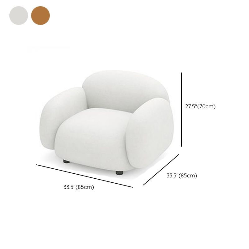 ボーナスルーム用のコンテンポラリー標準ソファ縫製枕バックソファソファ