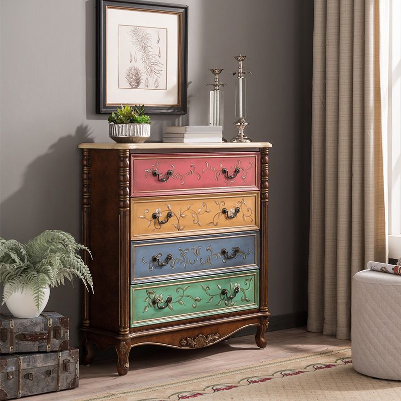 Industrial Chest with Drawers and Cabriole Legs in Distressed Wood Clearhalo 'Cabinets & Chests' 'cabinets_chests' 'furn' 'furn_cabinets_chests' 'Furniture' 'Living Room Furniture' 1200x1200_15255cf9-a3ff-409b-9719-b4f8f62f8592