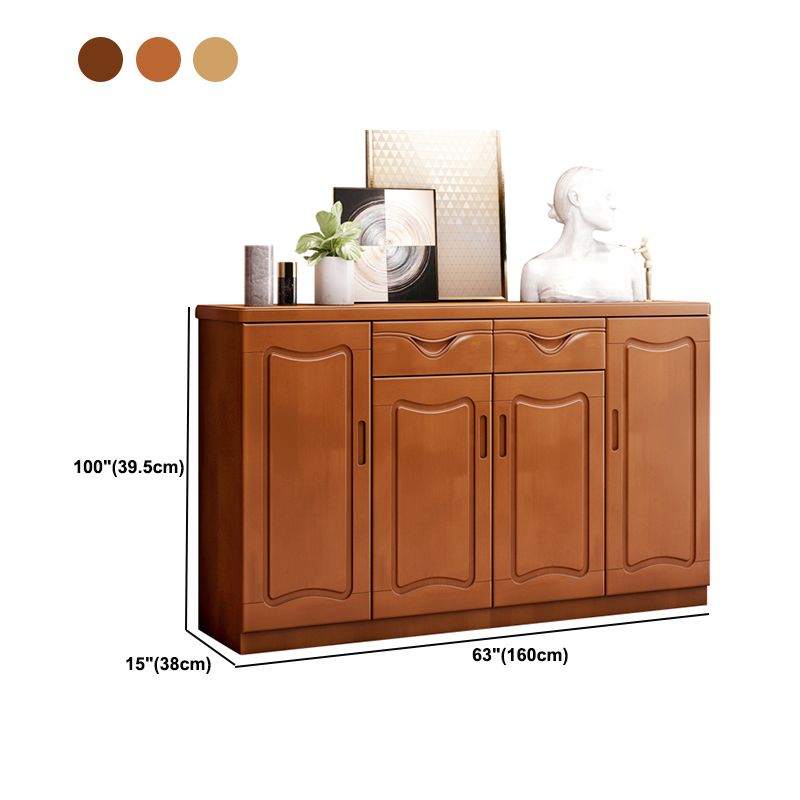 Gabinete de acento de madera moderno barra estándar Tire del gabinete con cajón