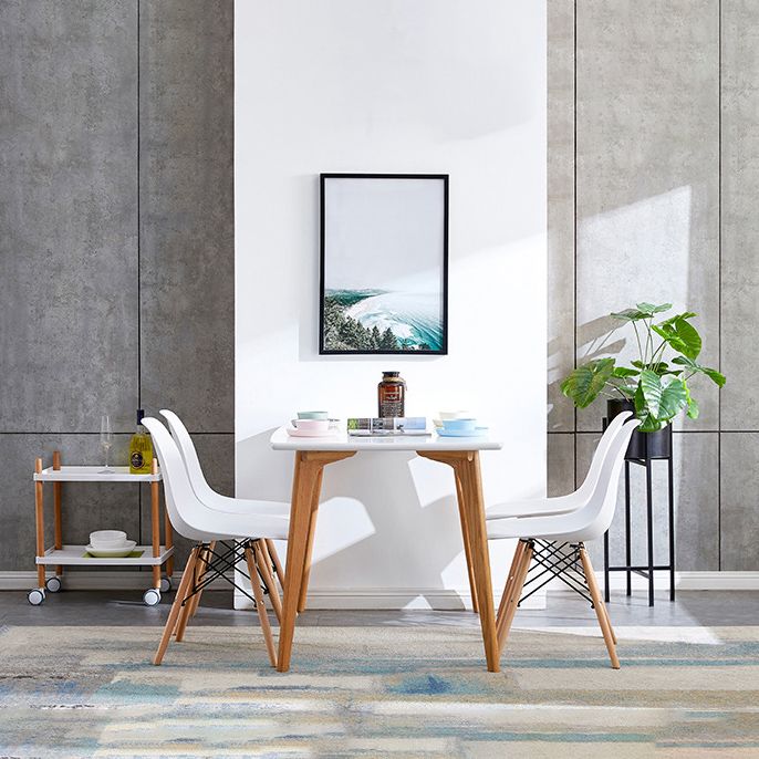 Contemporary Style Beech Wood Chair Solid Back Side Kitchen Dining Chairs Clearhalo ' kitchen&dining_furn' 'Dining Chairs' 'Dining Tables & Seating' 'dining_chair' 'Furniture' 'furniture_dining_chair' 'Kitchen & Dining Furniture' 'kitchen' 1200x1200_1527ba06-3cfc-47f2-8414-a610ba76f610