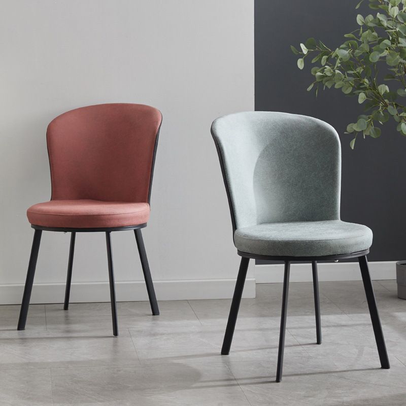 Contemporary High-density Sponge Cushion Chair of 17'' Wide Parsons Chair Clearhalo ' kitchen&dining_furn' 'Dining Chairs' 'Dining Tables & Seating' 'dining_chair' 'furn' 'furn_dining_chair' 'Furniture' 'furniture_dining_chair' 'Kitchen & Dining Furniture' 'kitchen' 1200x1200_15281bfe-626c-4823-b8ac-b55d62b03cf9