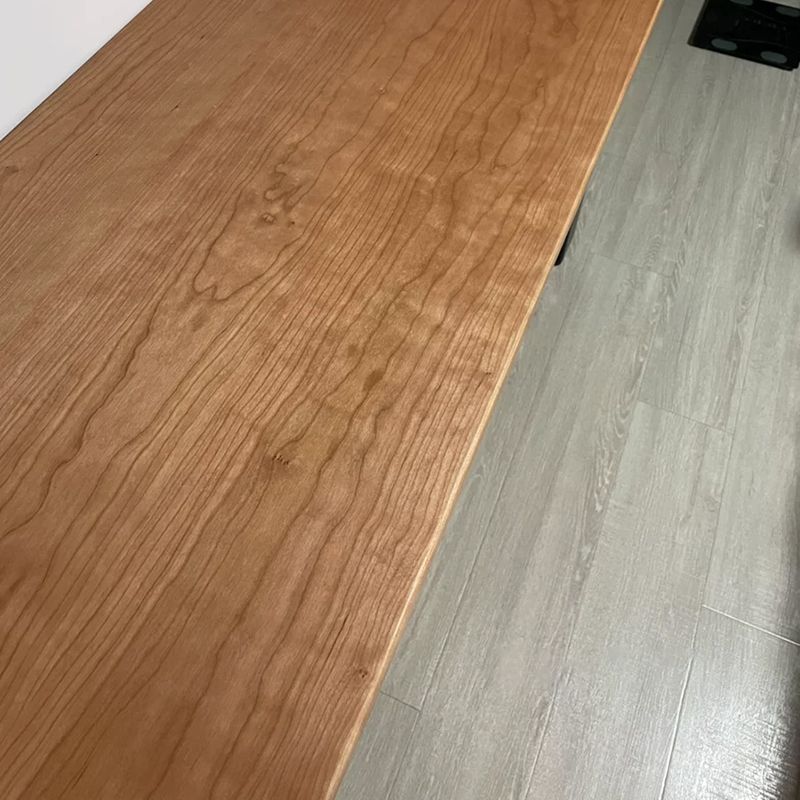 Modern Solid Wood Table for Restaurant Rectangle Table with Double Pedestal Clearhalo ' dining_table' 'Dining Tables & Seating' 'Dining Tables' 'furn' 'furn_dining_table' 'Furniture' 'furniture_dining_table' 'Kitchen & Dining Furniture' 'kitchen&dining_furn' 'kitchen' 'kitchen_dining_table' 1200x1200_152ab329-2940-4216-aa80-36f26e109260