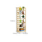 Etagere Vertical Modern Book Shelf Natural Wooden Shelf Bookcase for Study Room Clearhalo 'Bookcases' 'furn' 'furn_bookcases' 'Furniture' 'Office Furniture' 1200x1200_15308326-c85e-4647-9243-29ea1ee47abe