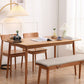 Rectangle Dining Table Contemporary Dinner Room Solid Wood Table with 4-foot Clearhalo ' dining_table' 'Dining Tables & Seating' 'Dining Tables' 'furn' 'furn_dining_table' 'Furniture' 'furniture_dining_table' 'Kitchen & Dining Furniture' 'kitchen&dining_furn' 'kitchen' 'kitchen_dining_table' 1200x1200_15315567-f8fb-49d3-9713-0a34eea5599f
