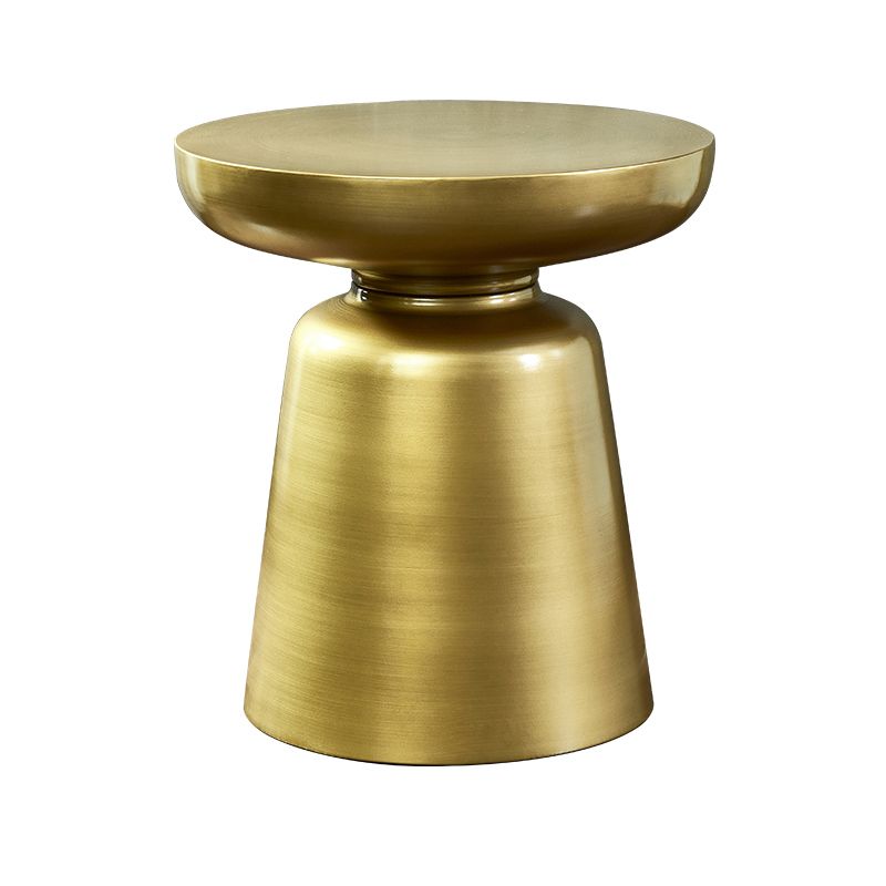Mid-Century Modern Round Top Coffee Table 16.92"H Iron Pedestal Cocktail Table Clearhalo 'Coffee & Accent Tables' 'Coffee Tables' 'coffee_tables' 'furn' 'furn_coffee_tables' 'Furniture' 'Living Room Furniture' 1200x1200_1532140d-2b5c-4d4c-8448-64fa1aa27e3e