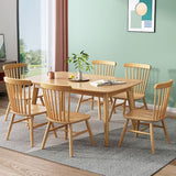 1/2/5/7 Pieces Modern Wood Furniture Standard Height Dining Table Set with 4 Legs Clearhalo 'Dining Room Sets' 'Dining Tables & Seating' 'dining_room_set' 'furn' 'furn_dining_room_set' 'Furniture' 'furniture_dining_room_set' 'Kitchen & Dining Furniture' 'kitchen&dining_furn' 'kitchen' 1200x1200_1532dd0b-26bd-47c5-9520-6a4bca0deb2a