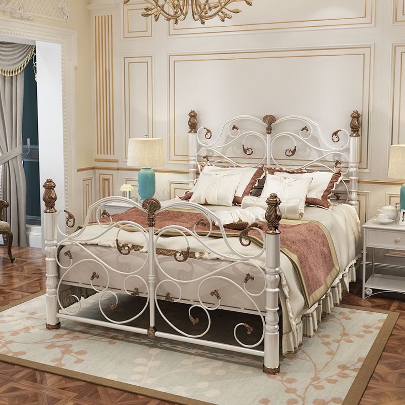 Industrial Metal Full Open-Frame-Bett 56,69 "H Drahtnetz Bettrahmen Set