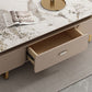 27" Wide Glam Cocktail Table Rectangle Coffee Table with Drawer Clearhalo 'Coffee & Accent Tables' 'Coffee Tables' 'coffee_tables' 'furn' 'furn_coffee_tables' 'Furniture' 'Living Room Furniture' 1200x1200_1535b6f6-208c-4819-9821-548cb3742e91