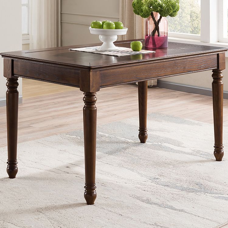 Medieval Ash Wood Dining Table for Restaurant Rectangle Table with 4 Legs Clearhalo ' dining_table' 'Dining Tables & Seating' 'Dining Tables' 'furn' 'furn_dining_table' 'Furniture' 'furniture_dining_table' 'Kitchen & Dining Furniture' 'kitchen&dining_furn' 'kitchen' 'kitchen_dining_table' 1200x1200_15360f6d-68b6-41af-9459-0586b394bbed