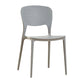 Contemporary Open Back Chairs Dining Armless Stackable Plastic Side Chair Clearhalo ' kitchen&dining_furn' 'Dining Chairs' 'Dining Tables & Seating' 'dining_chair' 'furn' 'furn_dining_chair' 'Furniture' 'furniture_dining_chair' 'Kitchen & Dining Furniture' 'kitchen' 1200x1200_1536ee97-d99c-460d-9491-f404783c7909