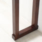 Mid Century Modern Accent Table Rectangle Wood Console Table in Brown