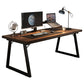 Hedendaagse rechthoekige schrijfbureau Engineered Wood Office Desk met benen