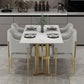 Sintered Stone White Dining Table Traditional Luxury Dining Table with Metal Base Clearhalo ' dining_table' 'Dining Tables & Seating' 'Dining Tables' 'furn' 'furn_dining_table' 'Furniture' 'furniture_dining_table' 'Kitchen & Dining Furniture' 'kitchen&dining_furn' 'kitchen' 'kitchen_dining_table' 1200x1200_154702f6-be89-481b-9fdf-687b5521629c