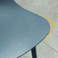 Contemporary Side Chair Plastic Solid Back Dining Room Chair for Kitchen