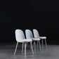 Nordic Dining Room Armless Chair Plastic Side Fabric Chair for Kitchen Clearhalo ' kitchen&dining_furn' 'Dining Chairs' 'Dining Tables & Seating' 'dining_chair' 'furn' 'furn_dining_chair' 'Furniture' 'furniture_dining_chair' 'Kitchen & Dining Furniture' 'kitchen' 1200x1200_15498ec9-a47a-4ce2-aa1b-f0628b9b1560