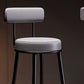 Industrial Leather Iron Counter Stools Low Back Bar Stools with Round Seat Clearhalo 'Bar Furniture' 'Bar Stools' 'bar_stools' 'furn' 'furn_bar_stools' 'furniture_bar_stools' 'Kitchen & Dining Furniture' 'kitchen&dining_furn' 'kitchen' 'kitchen_furn' Furniture' 1200x1200_154b8126-b2fd-4669-a0e7-43a6eb8ec3ad