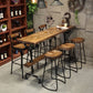 1/4/7 Pieces Pub Dining Set Rectangular Counter Height Pub Set Clearhalo 'Bar Furniture' 'furn' 'furn_home_bar_bar_sets' 'Furniture' 'Home Bars & Bar Sets' 'home_bar_bar_sets' 'Kitchen & Dining Furniture' 1200x1200_154bfd53-052a-45d3-8779-94d98e04925b