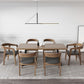 Industrial Double Pedestal Table Metal Frame Rectangle Dining Table Clearhalo 'Dining Tables & Seating' 'Dining Tables' 'dining_table' 'furn' 'furn_dining_table' 'Furniture' 'Kitchen & Dining Furniture' 1200x1200_154f1173-7444-428f-8250-351f805c1282
