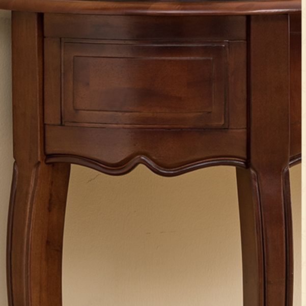 Console in legno massiccio Tabella 13 "O Console di stoccaggio moderna di metà secolo