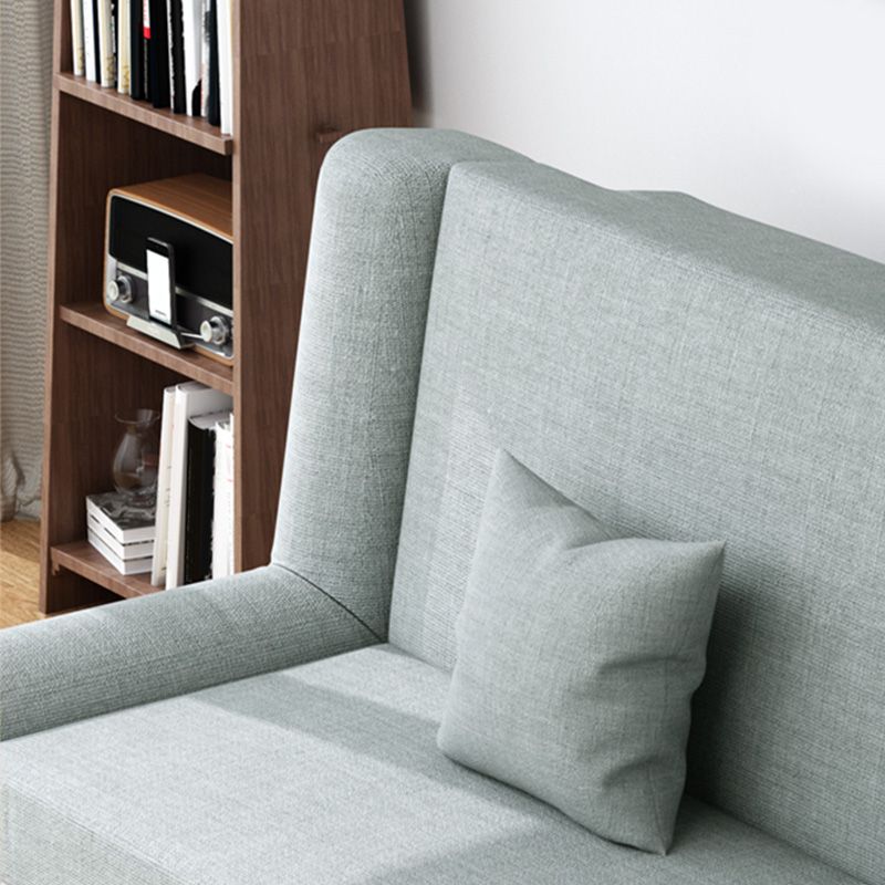 29.53" H Linen Armless Sofa with Tight Back Convertible Sofa for Living Room, Apartment Clearhalo 'furn' 'furn_sofas' 'Furniture' 'furniture_sofas' 'kitchen' 'kitchen_sofas' 'Living Room Furniture' 'Sofa' 'sofas' 1200x1200_1555a8f4-8e20-4db8-a7d4-81477969ca48