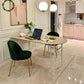 Minimalist Gold Solid Wood Dining Table Standard Kitchen Dining Table with 6 Legs Base Clearhalo ' dining_table' 'Dining Tables & Seating' 'Dining Tables' 'furn' 'furn_dining_table' 'Furniture' 'furniture_dining_table' 'Kitchen & Dining Furniture' 'kitchen&dining_furn' 'kitchen' 'kitchen_dining_table' 1200x1200_1555c480-4d75-4b5d-989a-40565e0dc2b9
