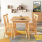 Rectangular Solid Wood Dining Table Modern Furniture with 4 Legs