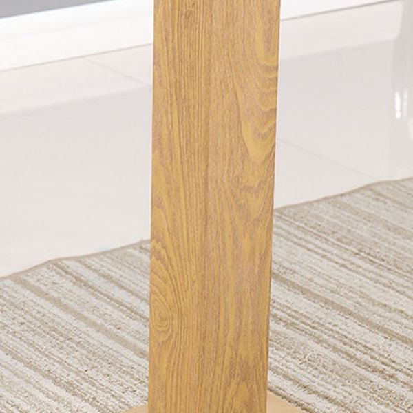 Contemporary Round and Wooden Square Dining Table for 2 People Clearhalo 'Dining Tables & Seating' 'Dining Tables' 'dining_table' 'furn' 'furn_dining_table' 'Furniture' 'Kitchen & Dining Furniture' 1200x1200_155cde85-98be-4be8-818c-bb41b9e46035