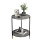 Modern Slate and Metal Single Coffee Table Frame Round Glam Coffee Table Clearhalo 'Coffee & Accent Tables' 'Coffee Tables' 'coffee_tables' 'furn' 'furn_coffee_tables' 'Furniture' 'Living Room Furniture' 1200x1200_155d7d2d-e657-4ba3-a386-6b4ec807a6c7