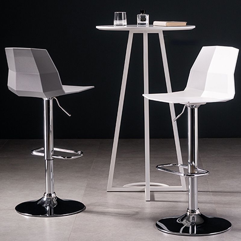 Modern Adjustable Dining Stool Plastic Footrest Counter Stool with Swivel Clearhalo 'Bar Furniture' 'Bar Stools' 'bar_stools' 'furn' 'furn_bar_stools' 'Furniture' 'Kitchen & Dining Furniture' 1200x1200_15605a39-56a2-4f92-91c4-44b5b11d34ad