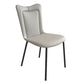 Black Iron Legs Dining Chairs Modern Faux Leather Armless Side Chair Clearhalo 'Dining Chairs' 'Dining Tables & Seating' 'dining_chair' 'furn' 'furn_dining_chair' 'Furniture' 'Kitchen & Dining Furniture' 1200x1200_156f84d8-2329-4cd8-b5bd-2dddcc7dfc78