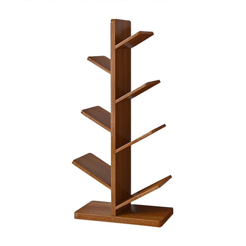 Modern Wood Bookshelf Geometric Vertical Open Shelf Bookcase Clearhalo 'Bookcases' 'furn' 'furn_bookcases' 'Furniture' 'Office Furniture' 1200x1200_15719927-3307-4aac-8380-0049bd69ff9a