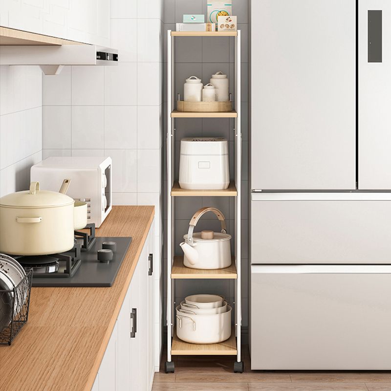 Stile moderno mobile etagere libreria in acciaio home office libreria